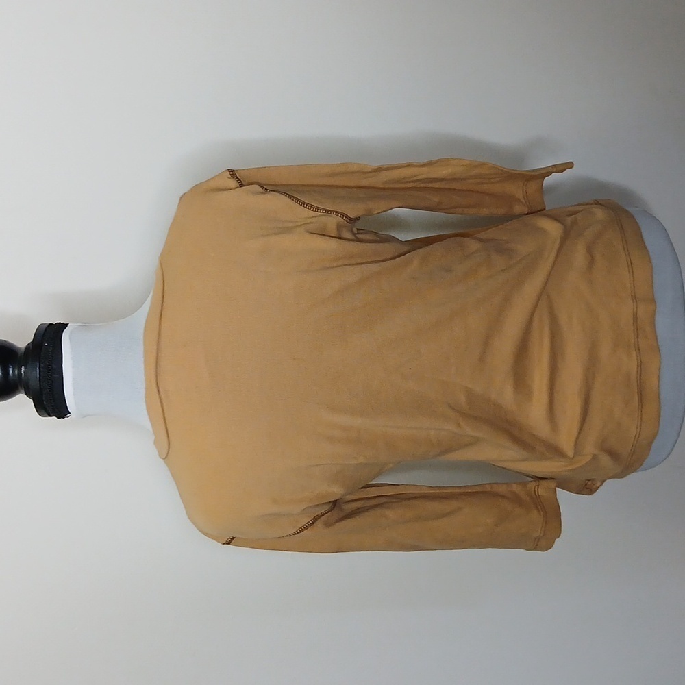 Harley Davidson tan bike quarter sleeve tee shirt size large - Picture 5 of 11